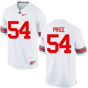 Men's Ohio State Buckeyes #54 Billy Price White Nike NCAA College Football Jersey Comfortable QEE1644SR